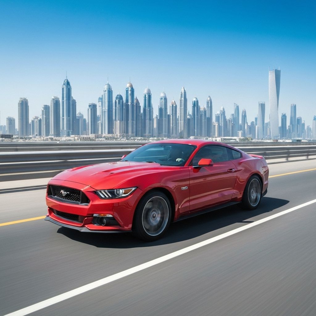Ford Mustang EcoBoost in UAE